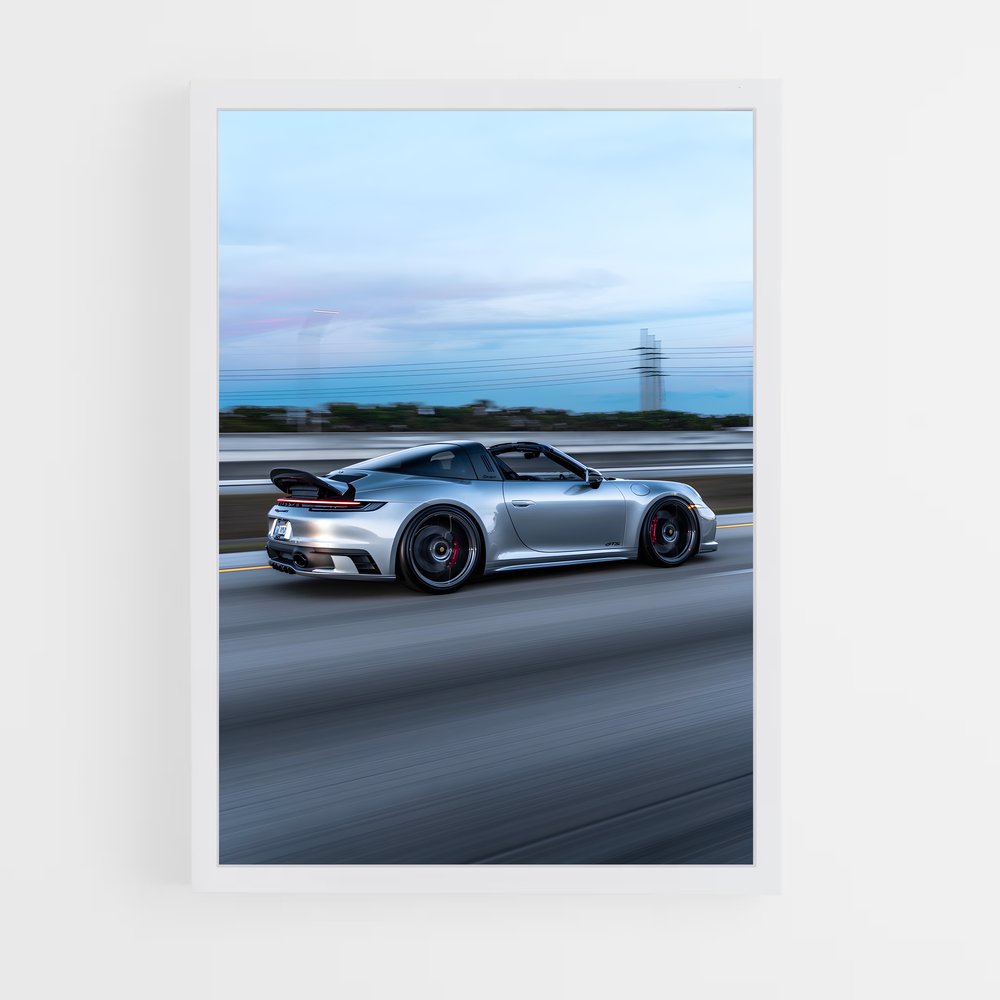 Poster targa magnifique – affiche Porsche (vue 3)